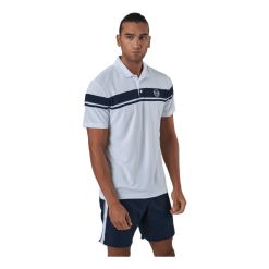 Sergio Tacchini Young Line Pro Polo White/navy