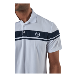 Sergio Tacchini Young Line Pro Polo White/navy -Takit Myyntikauppa 60497 85 004
