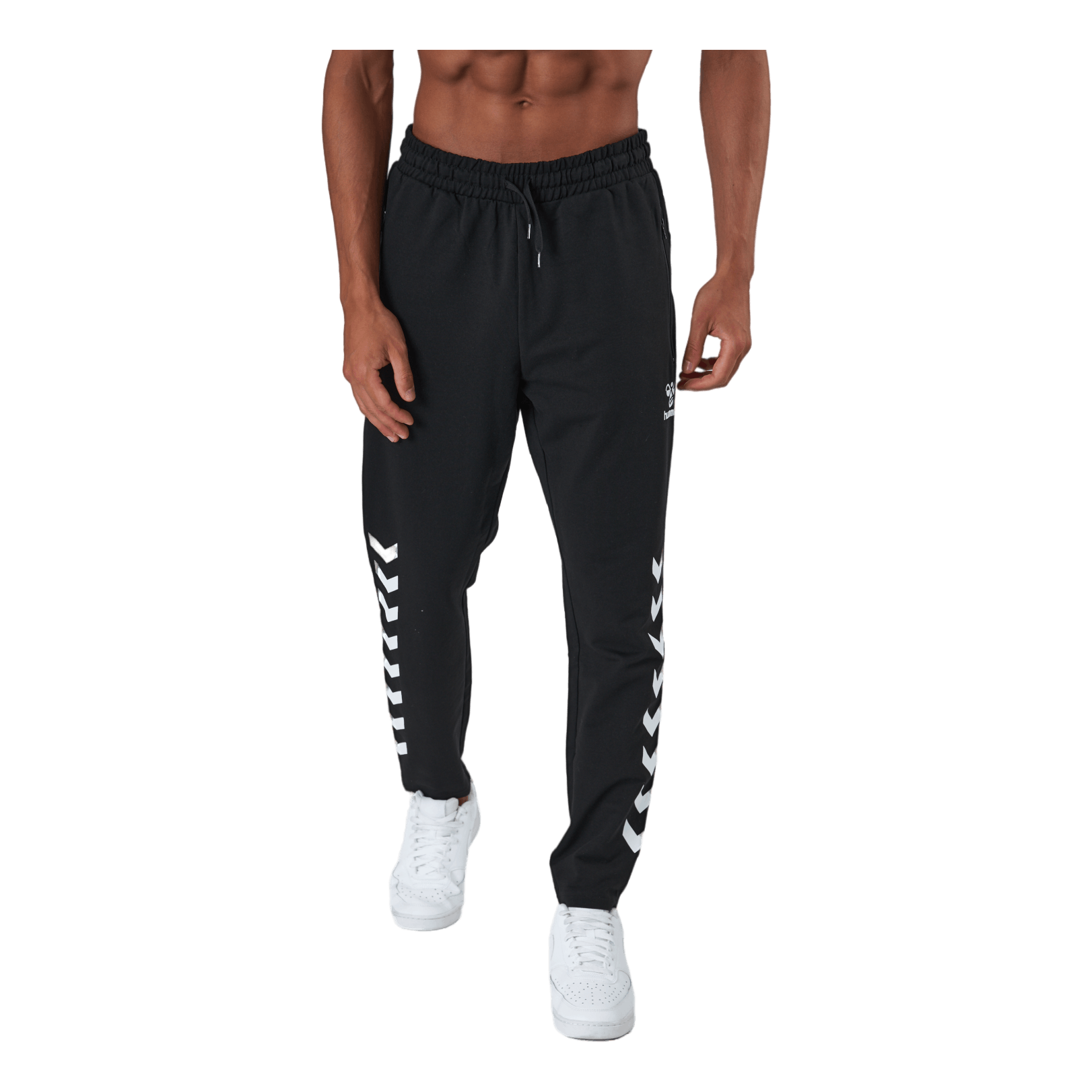 Hummel Hmlray 2.0 Tapered Pants Black 1 Hummel Hmlray 2.0 Tapered Pants Black