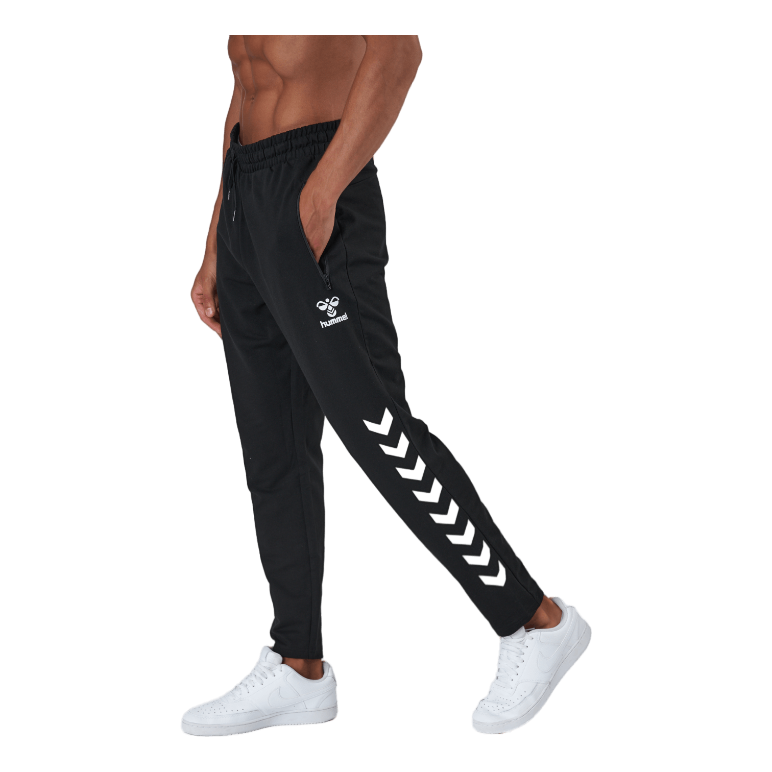 Hummel Hmlray 2.0 Tapered Pants Black 2 Hummel Hmlray 2.0 Tapered Pants Black - Image 2