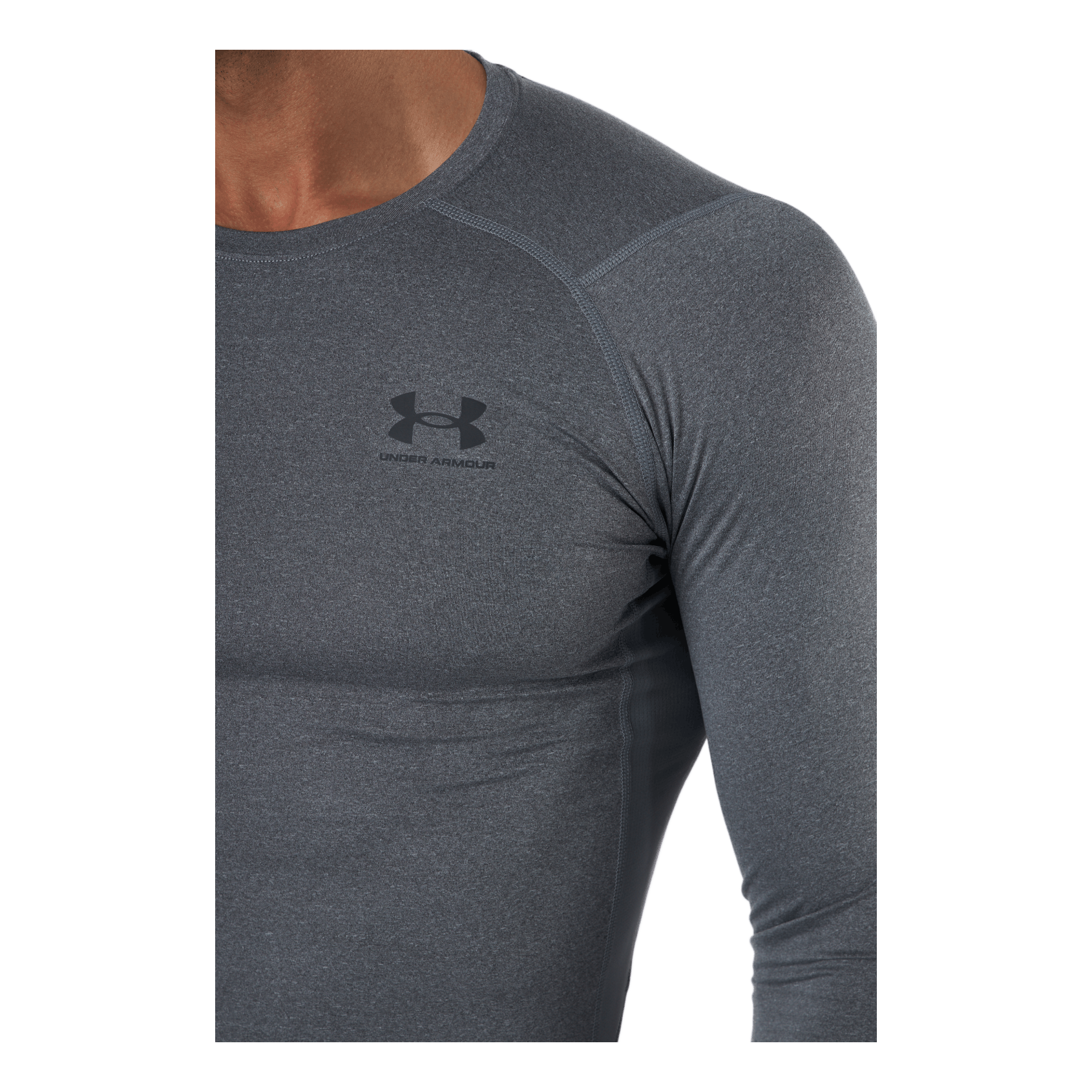 Under Armour Ua Hg Armour Comp Ls Carbon Heather 4 Under Armour Ua Hg Armour Comp Ls Carbon Heather - Image 4
