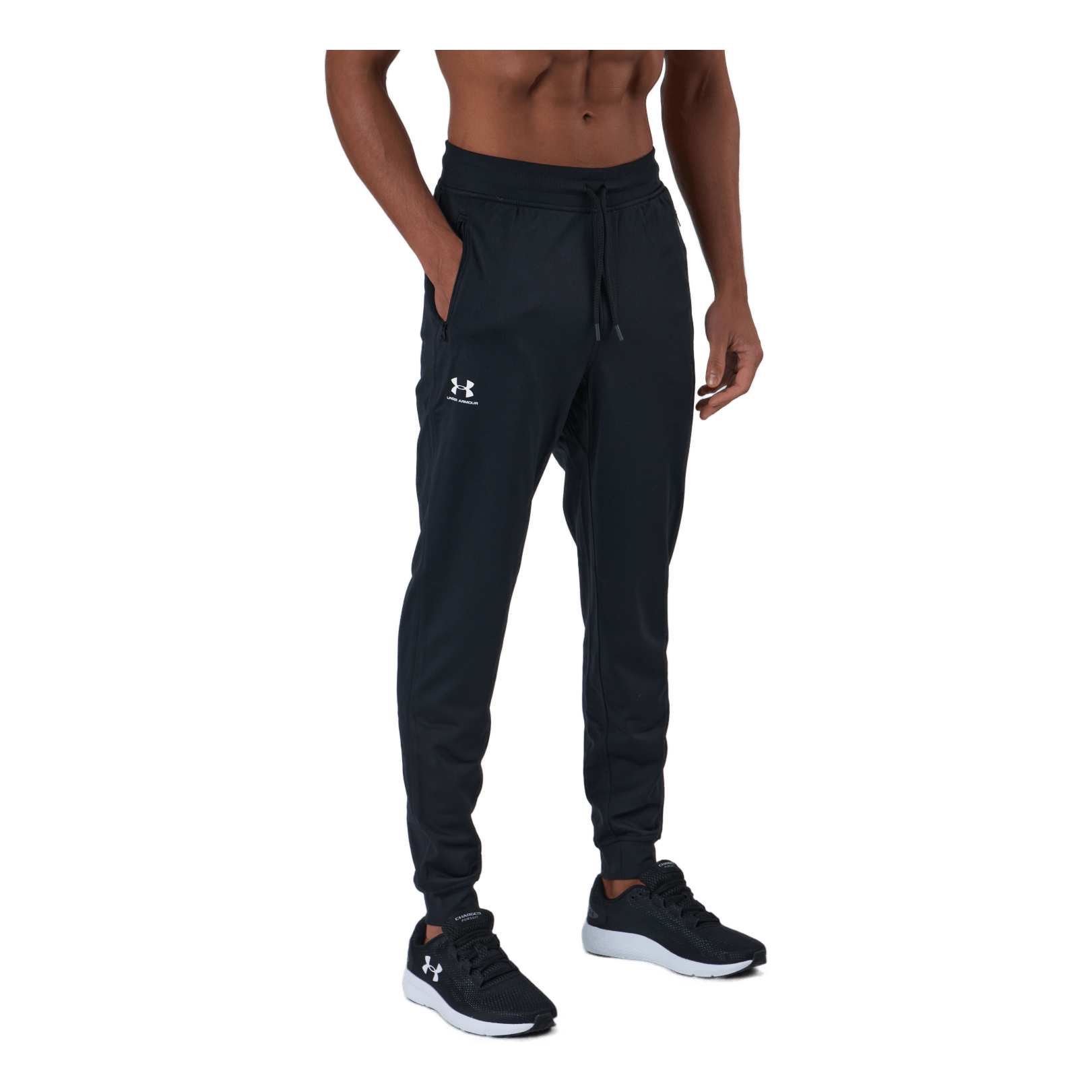 Under Armour Sportstyle Tricot Jogger Black 2 Under Armour Sportstyle Tricot Jogger Black - Image 2