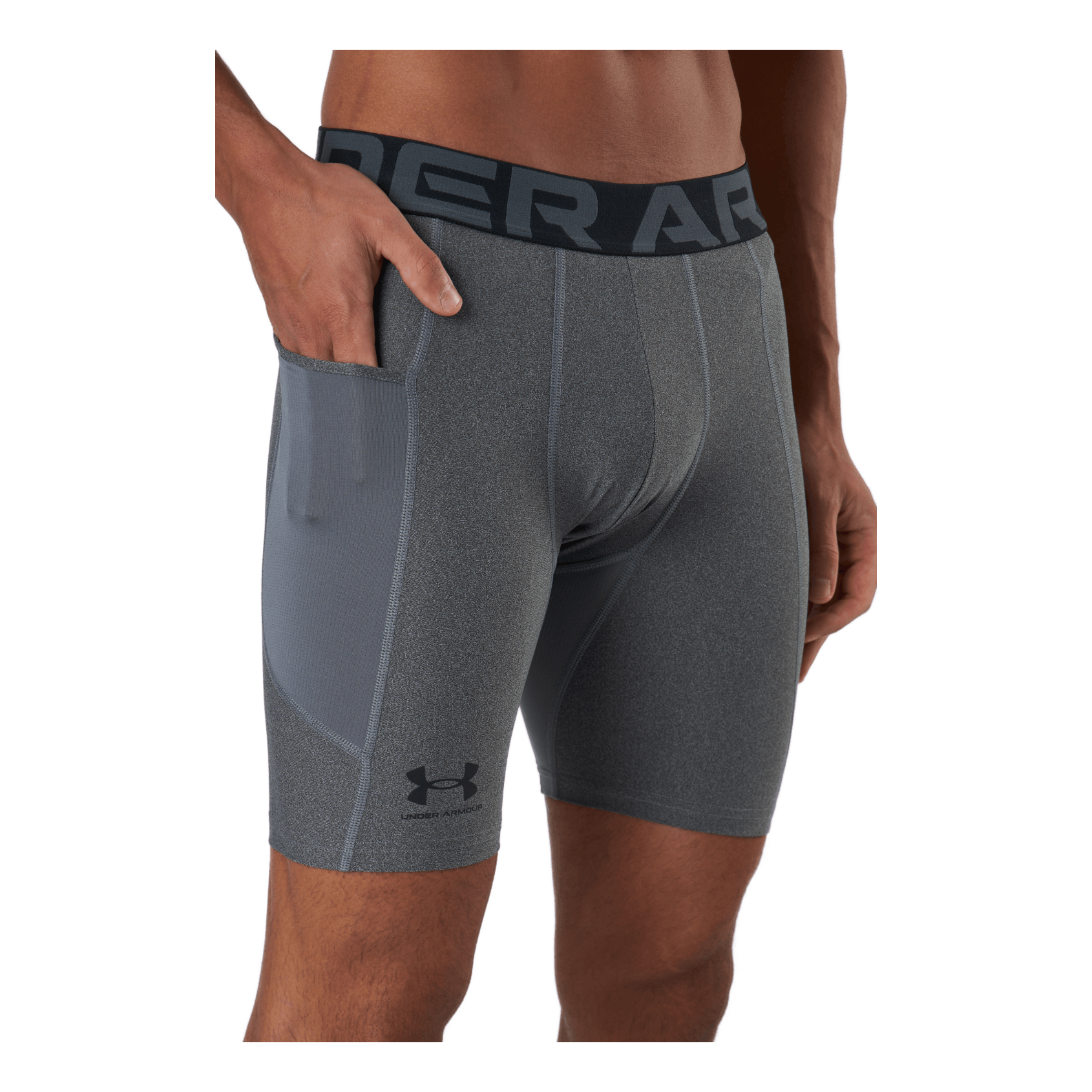 Under Armour Ua Hg Armour Shorts Carbon Heather 4 Under Armour Ua Hg Armour Shorts Carbon Heather - Image 4