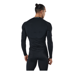 Nike Pro Dri-FIT Men's Tight Fit Long-Sleeve Top BLACK/WHITE -Takit Myyntikauppa 60518 08 003