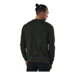 Jack & Jones Jjebasic Knit Crew Neck Forest Night -Takit Myyntikauppa 60519 75 003