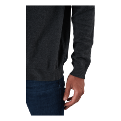 Jack & Jones Jjebasic Knit Half Zip Dark Grey Melange -Takit Myyntikauppa 60520 02 005