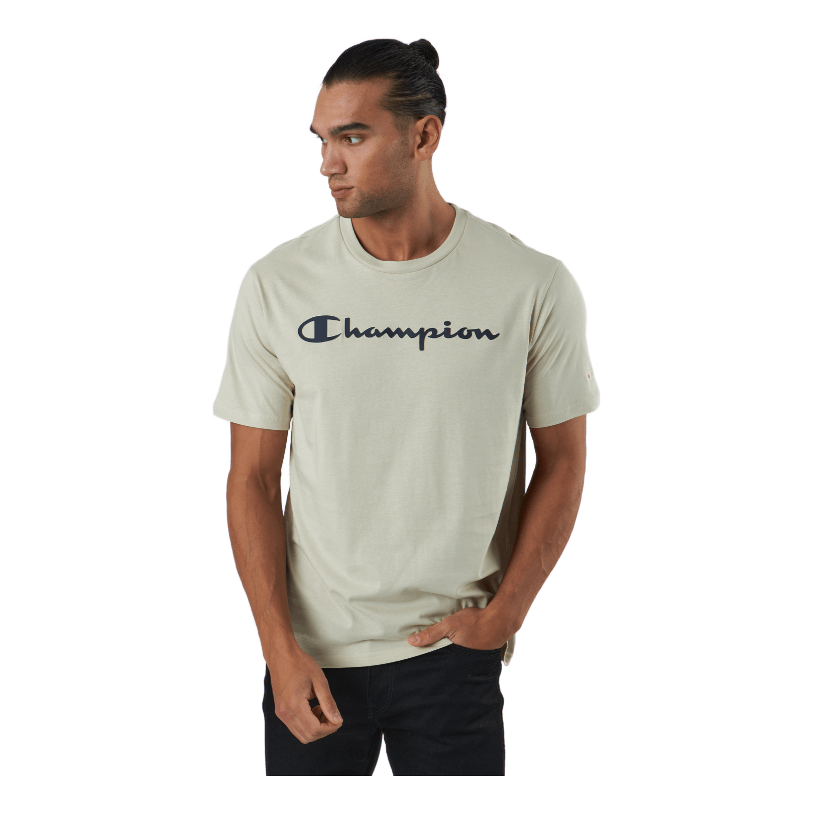 Champion Crewneck T-shirt Overcast 2 Champion Crewneck T-shirt Overcast - Image 2