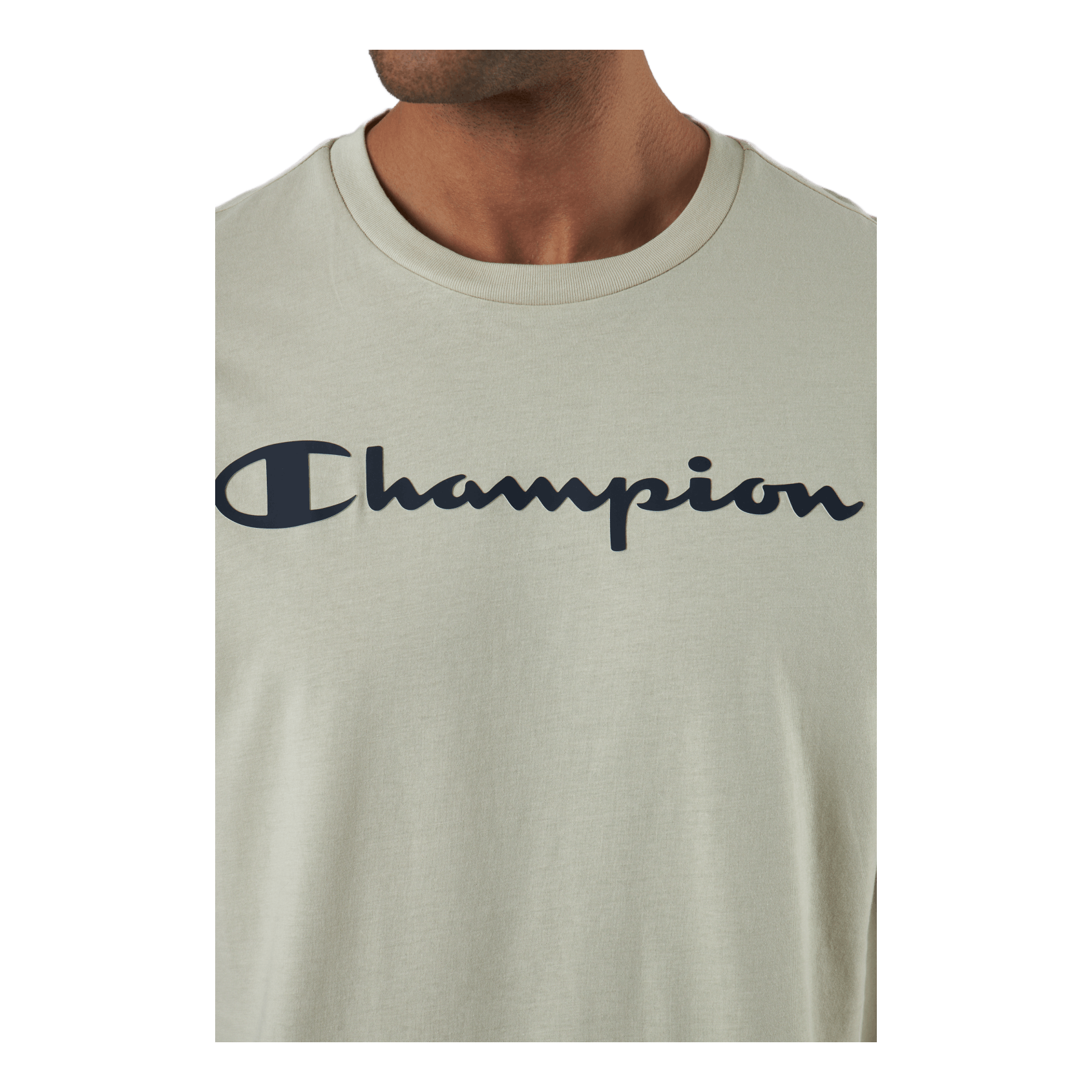 Champion Crewneck T-shirt Overcast 4 Champion Crewneck T-shirt Overcast - Image 4