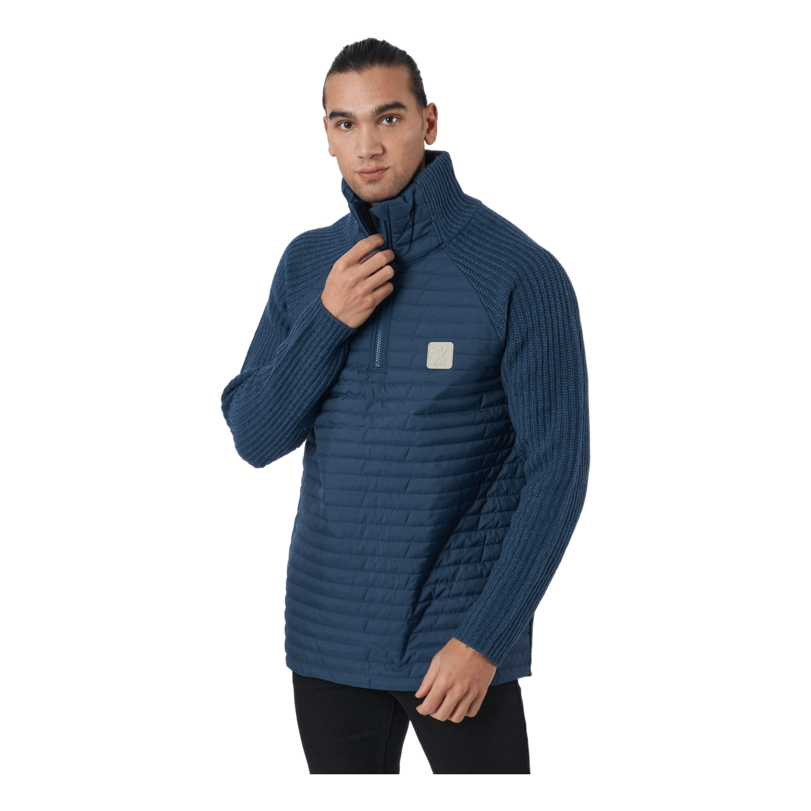 Bula Hybrid Halfzip Denim 2 Bula Hybrid Halfzip Denim - Image 2