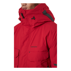 DIDRIKSONS Drew Usx Parka 5 Flow Red 10 DIDRIKSONS Drew Usx Parka 5 Flow Red -Takit Myyntikauppa 60533 76 004