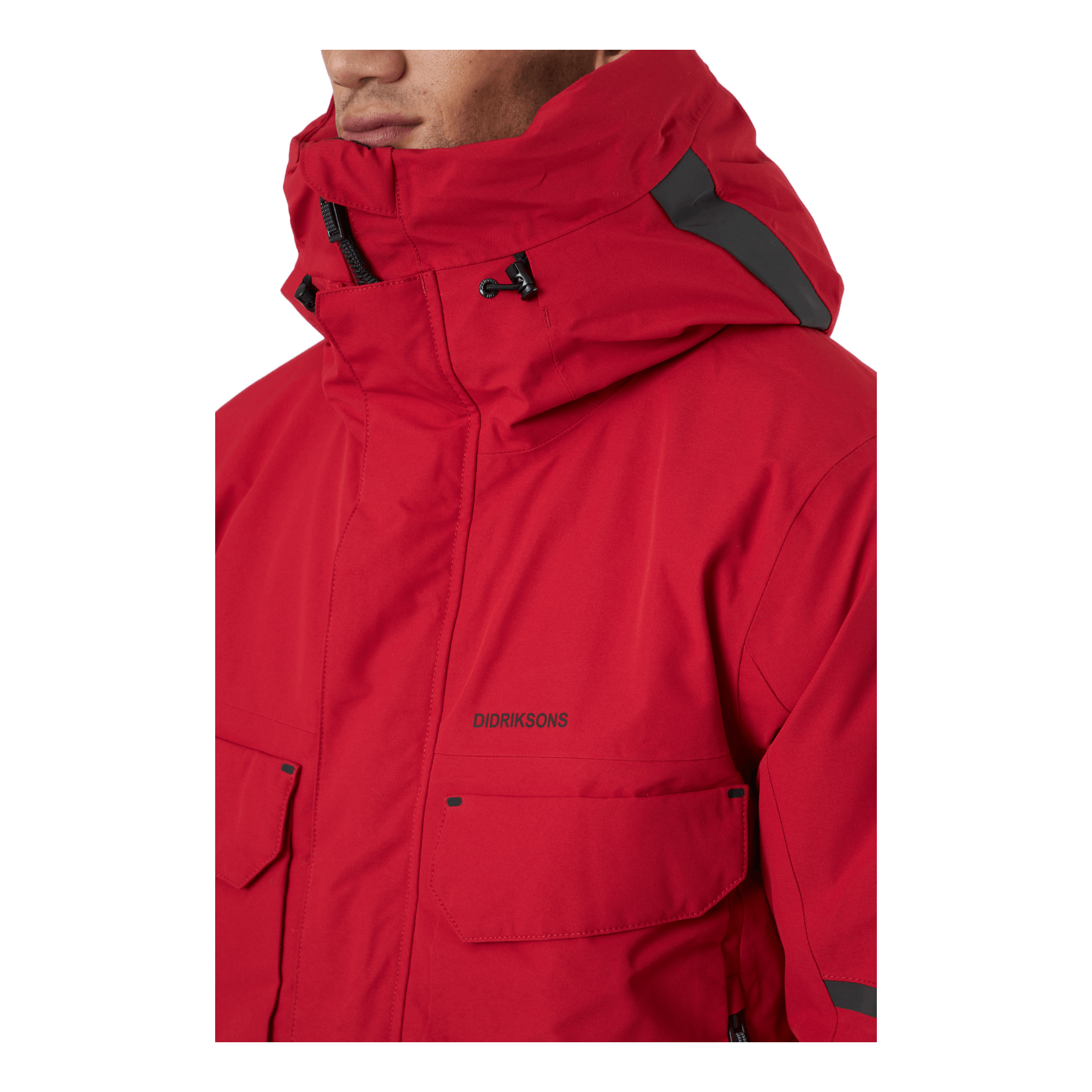 DIDRIKSONS Drew Usx Parka 5 Flow Red 4 DIDRIKSONS Drew Usx Parka 5 Flow Red - Image 4