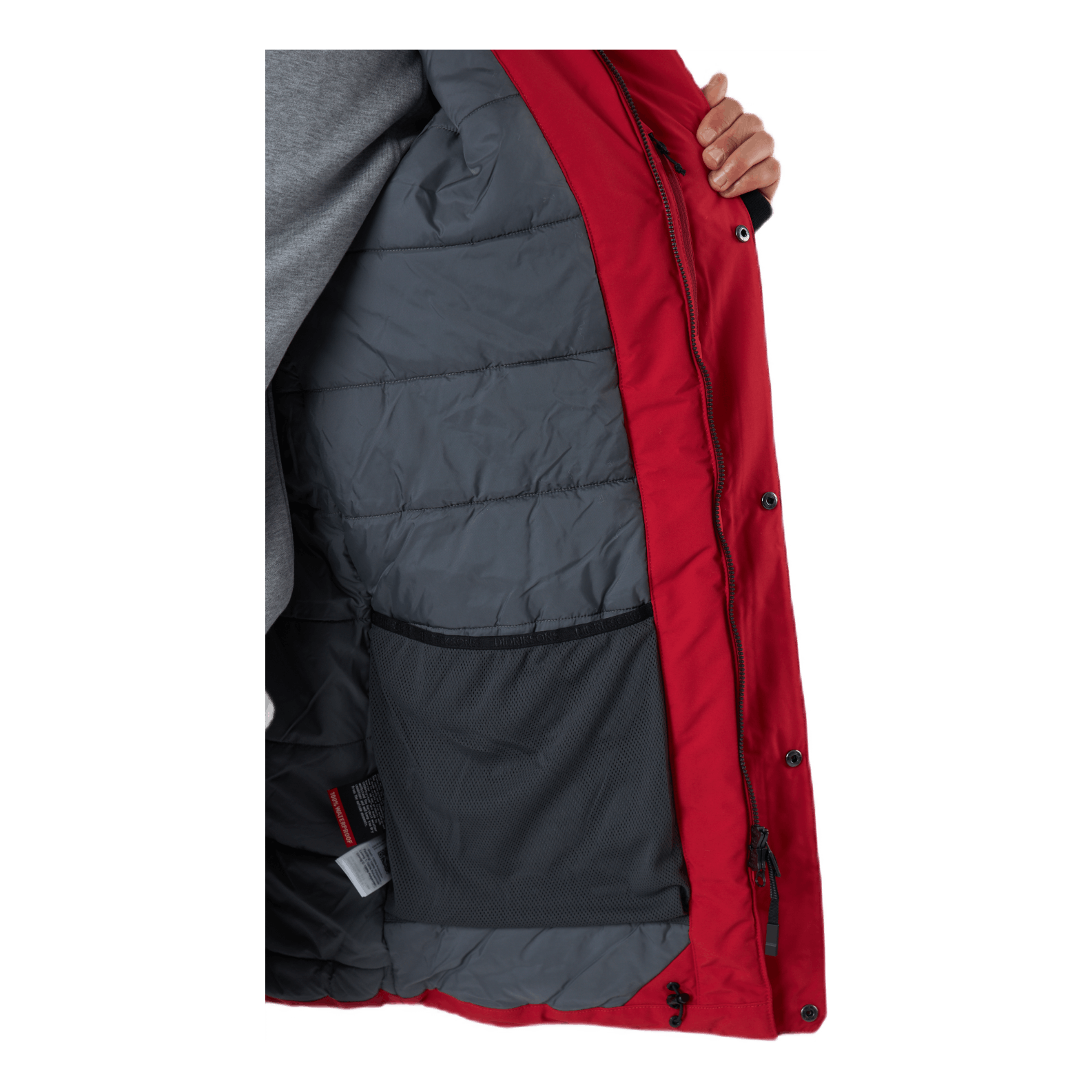 DIDRIKSONS Drew Usx Parka 5 Flow Red 6 DIDRIKSONS Drew Usx Parka 5 Flow Red - Image 6