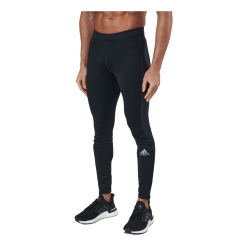 Adidas Saturday Warm Running Leggings Men Black