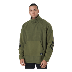 ADIDAS Sportswear Future Icons Winterized 1/4-Ziptop Focus Olive