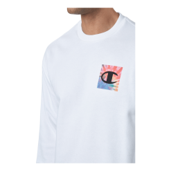 Champion Crewneck Sweatshirt White -Takit Myyntikauppa 60588 86 004