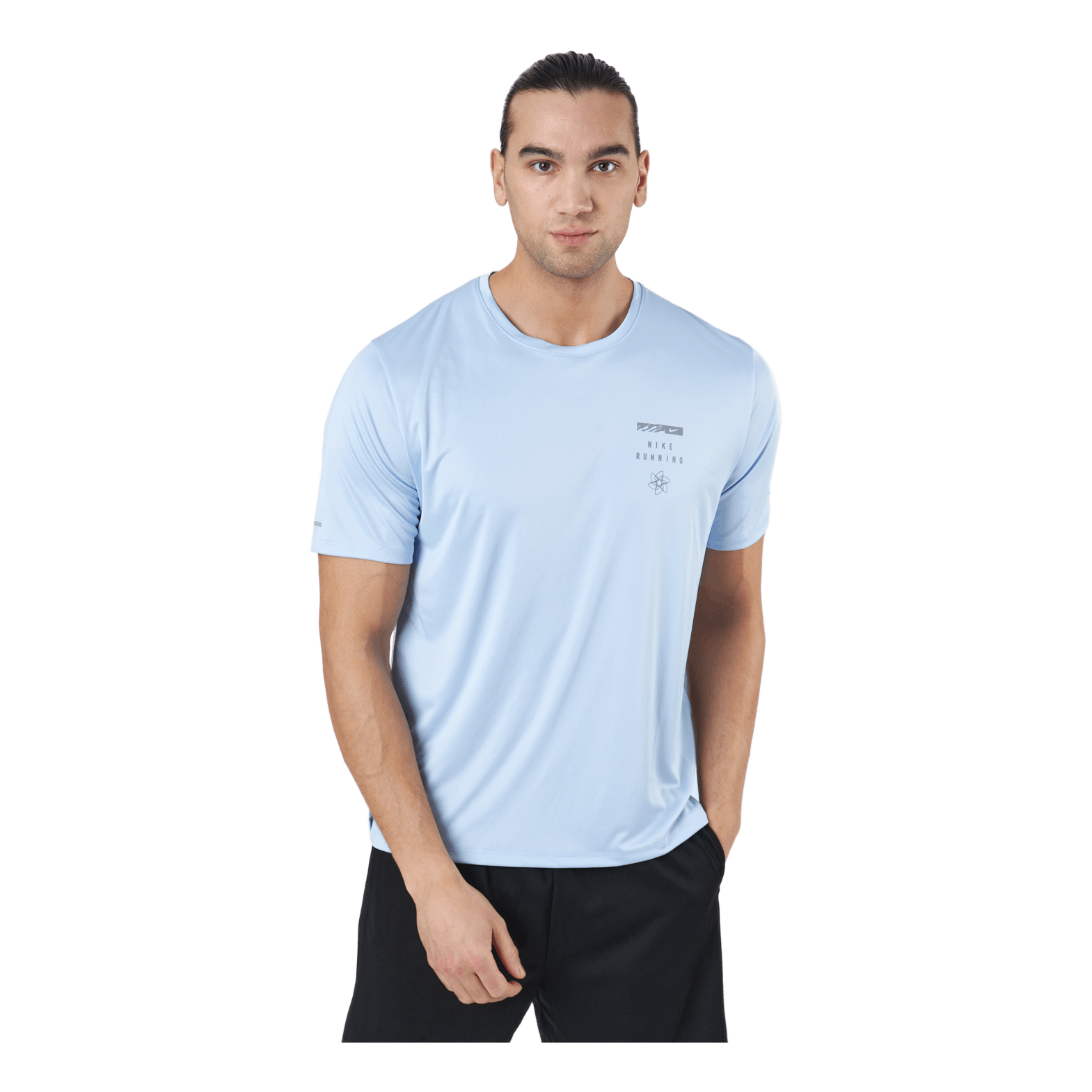 Nike Dri-fit Uv Run Division M Light Marine/reflective Silv 1 Nike Dri-fit Uv Run Division M Light Marine/reflective Silv