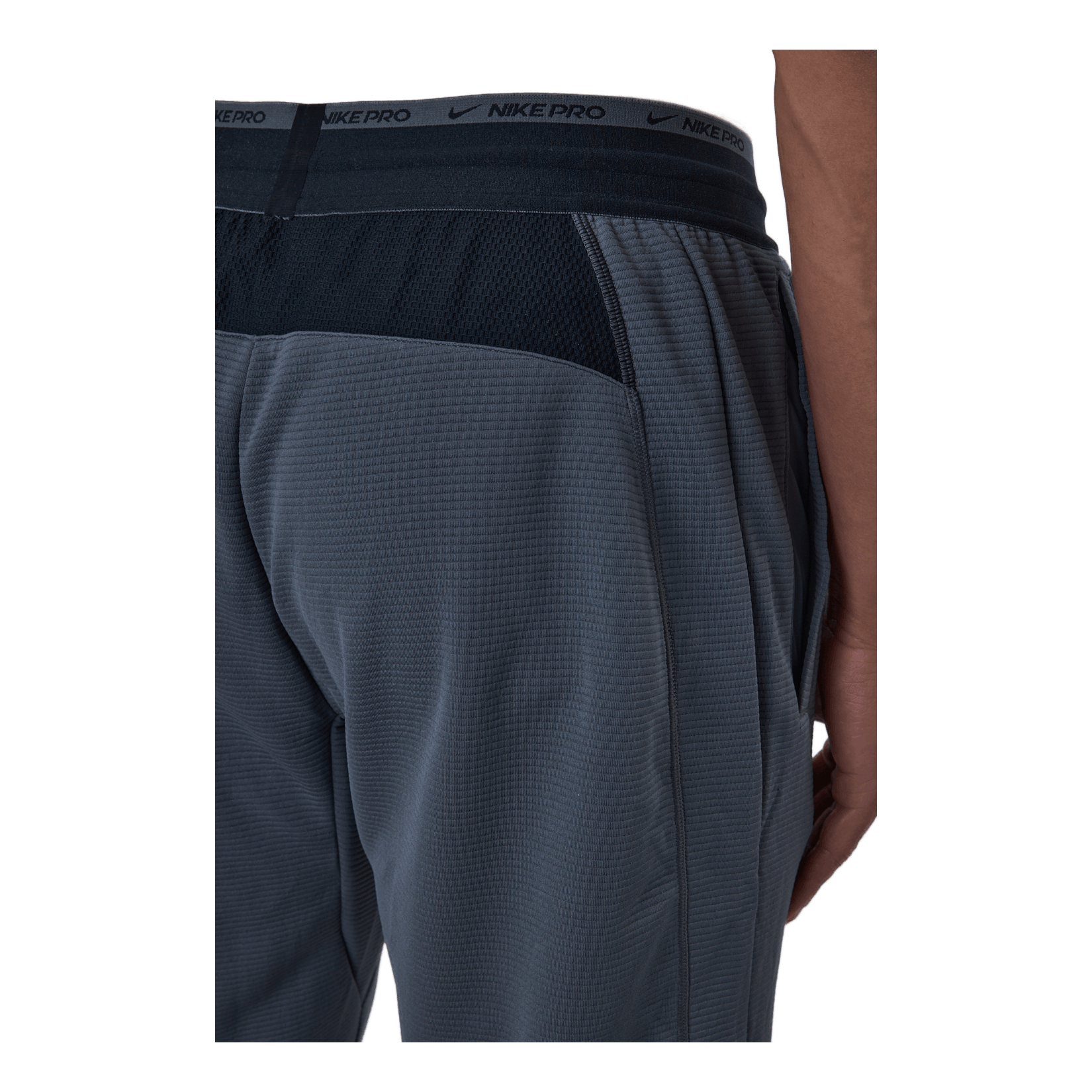 Nike Pro Men's Fleece Training Iron Grey/black/black 4 Nike Pro Men's Fleece Training Iron Grey/black/black - Image 4