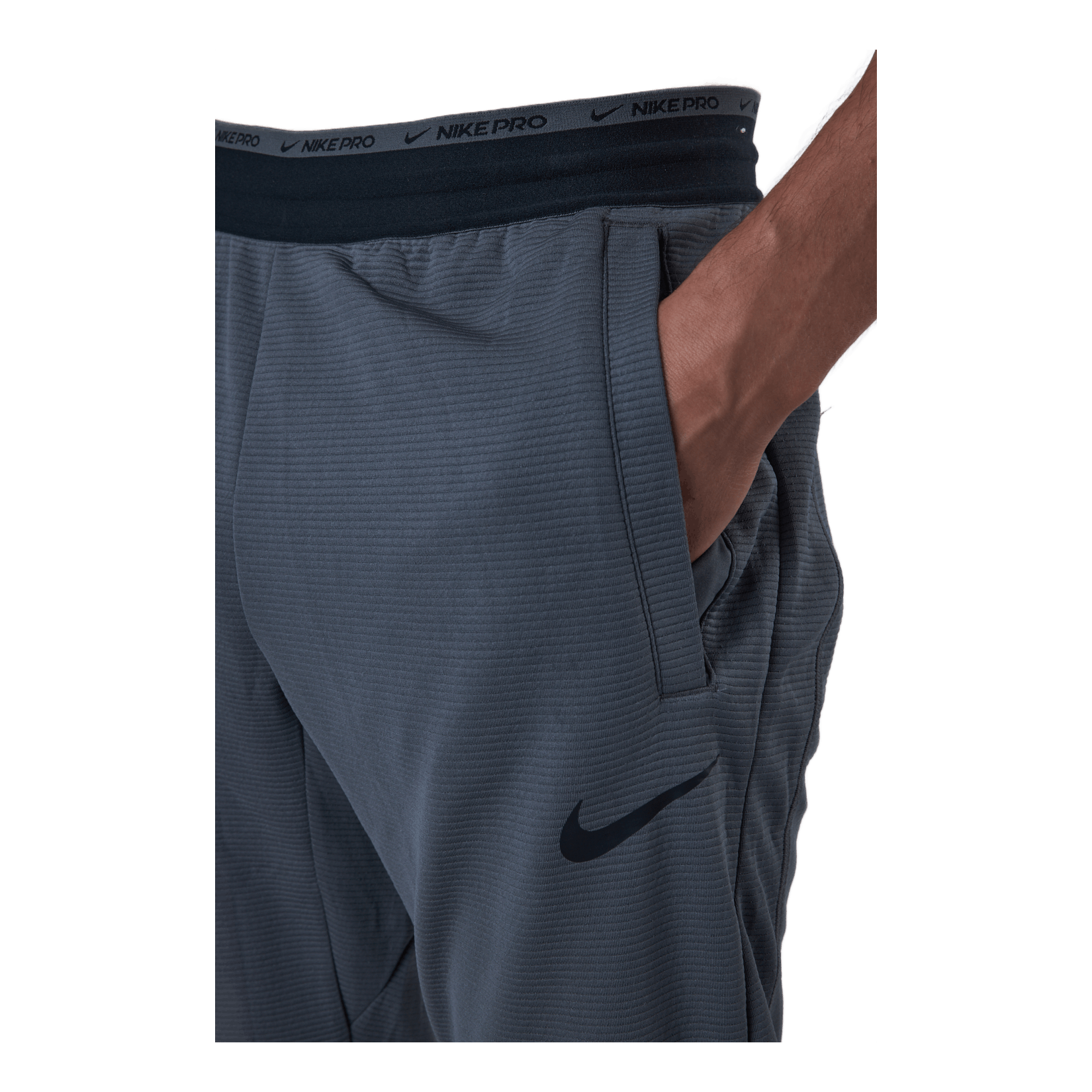 Nike Pro Men's Fleece Training Iron Grey/black/black 5 Nike Pro Men's Fleece Training Iron Grey/black/black - Image 5