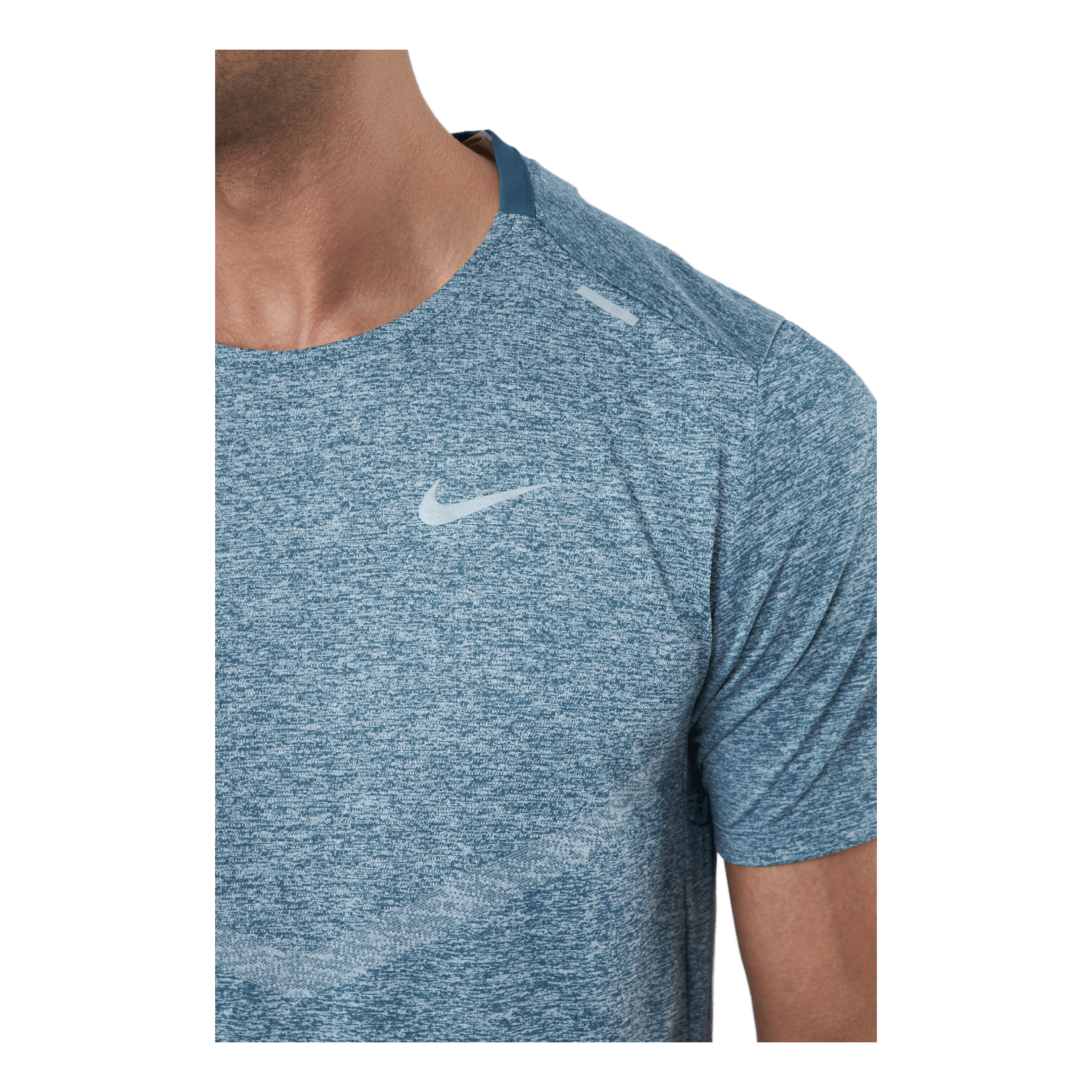 Nike Dri-fit Rise 365 Men's Sh Ash Green/htr/reflective Silv 4 Nike Dri-fit Rise 365 Men's Sh Ash Green/htr/reflective Silv - Image 4