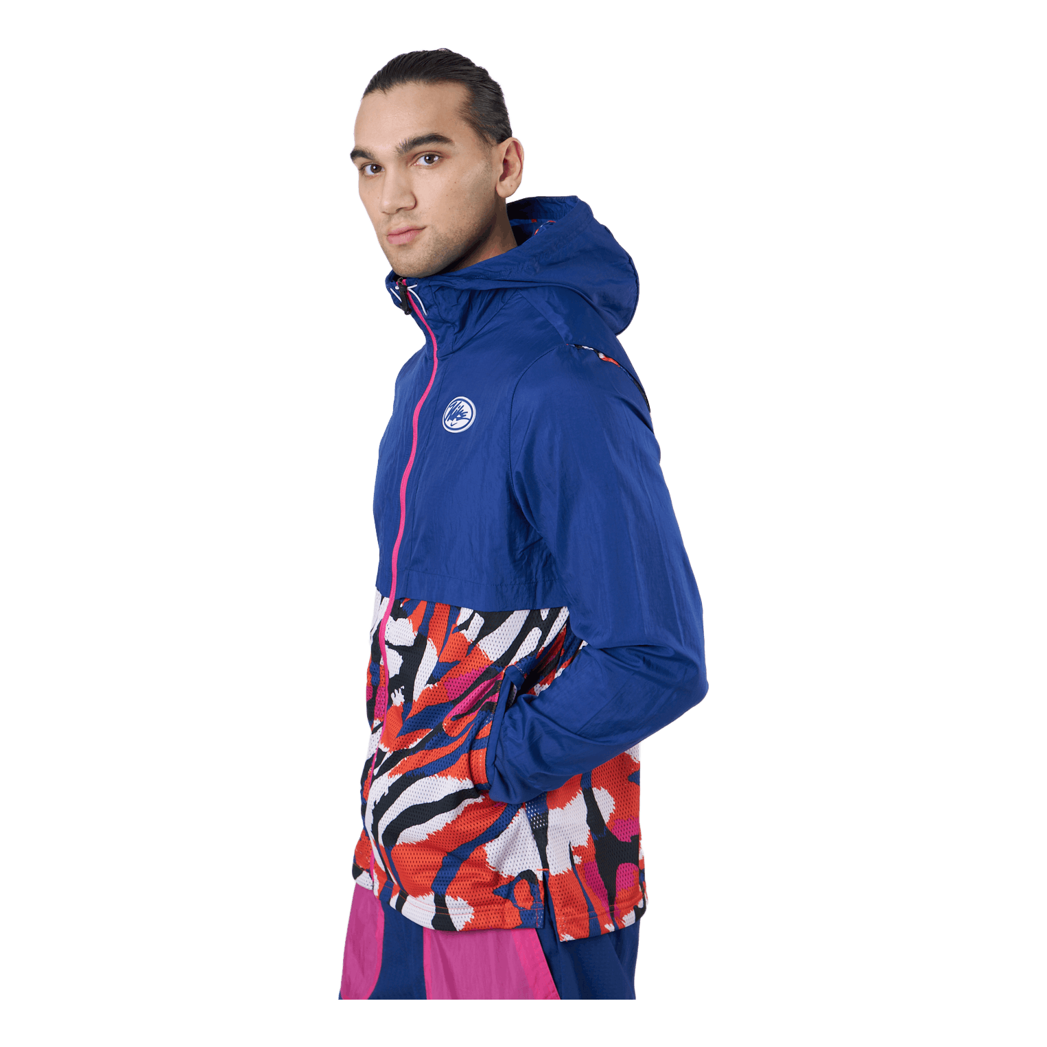 Nike Dri-fit Sport Clash Men's Deep Royal Blue/active Pink 2 Nike Dri-fit Sport Clash Men's Deep Royal Blue/active Pink - Image 2