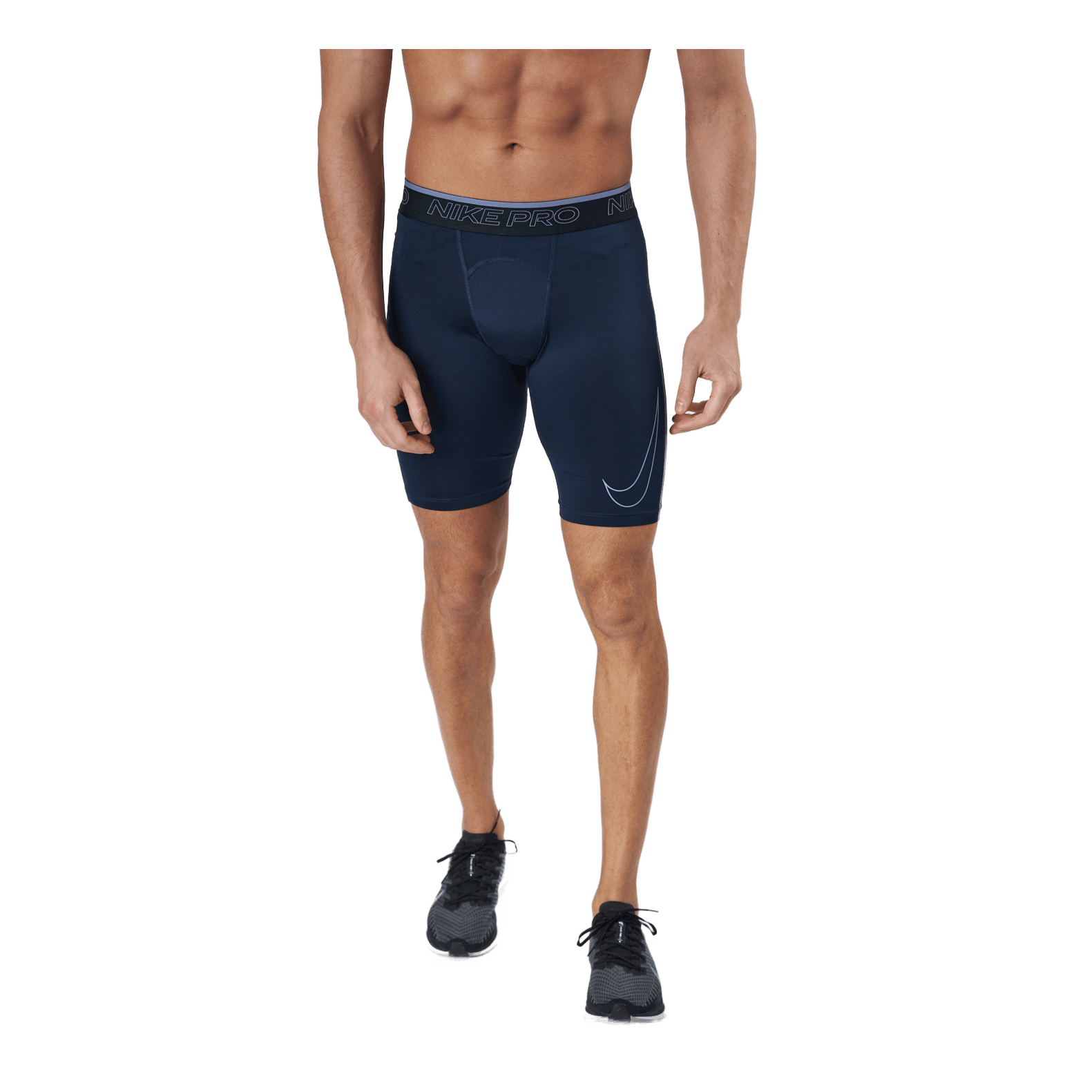 Nike Pro Dri-fit Men's Long Sh Obsidian/iron Purple/iron Purp 2 Nike Pro Dri-fit Men's Long Sh Obsidian/iron Purple/iron Purp - Image 2