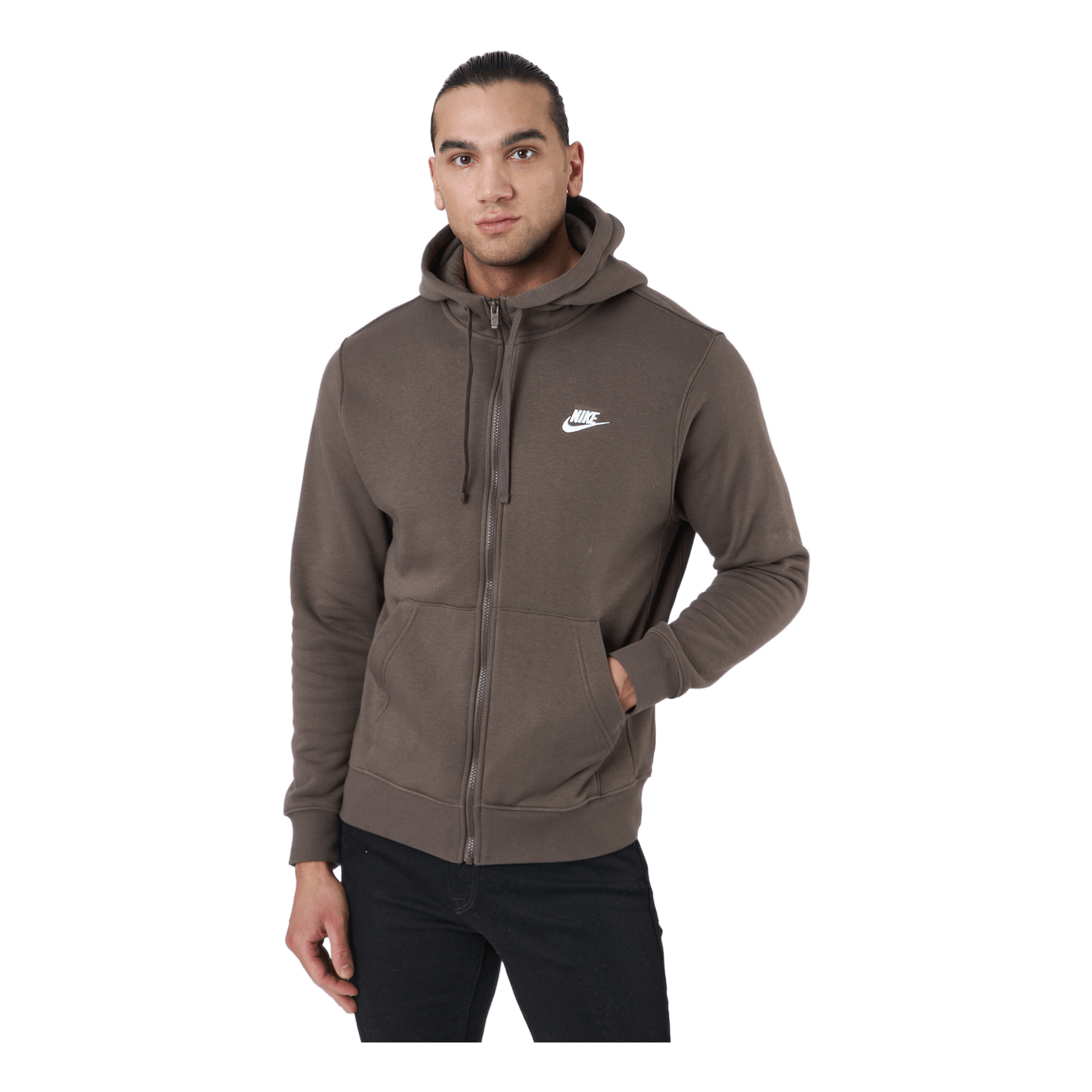 Nike Sportswear Club Fleece Me Ironstone/ironstone/white 1 Nike Sportswear Club Fleece Me Ironstone/ironstone/white