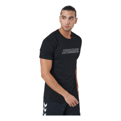 Hummel Hmlte Callum Cotton T-shirt Black