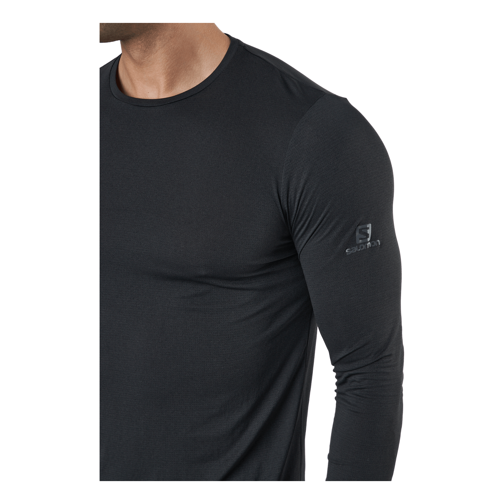 Salomon Agile Ls Tee M Black 4 Salomon Agile Ls Tee M Black - Image 4