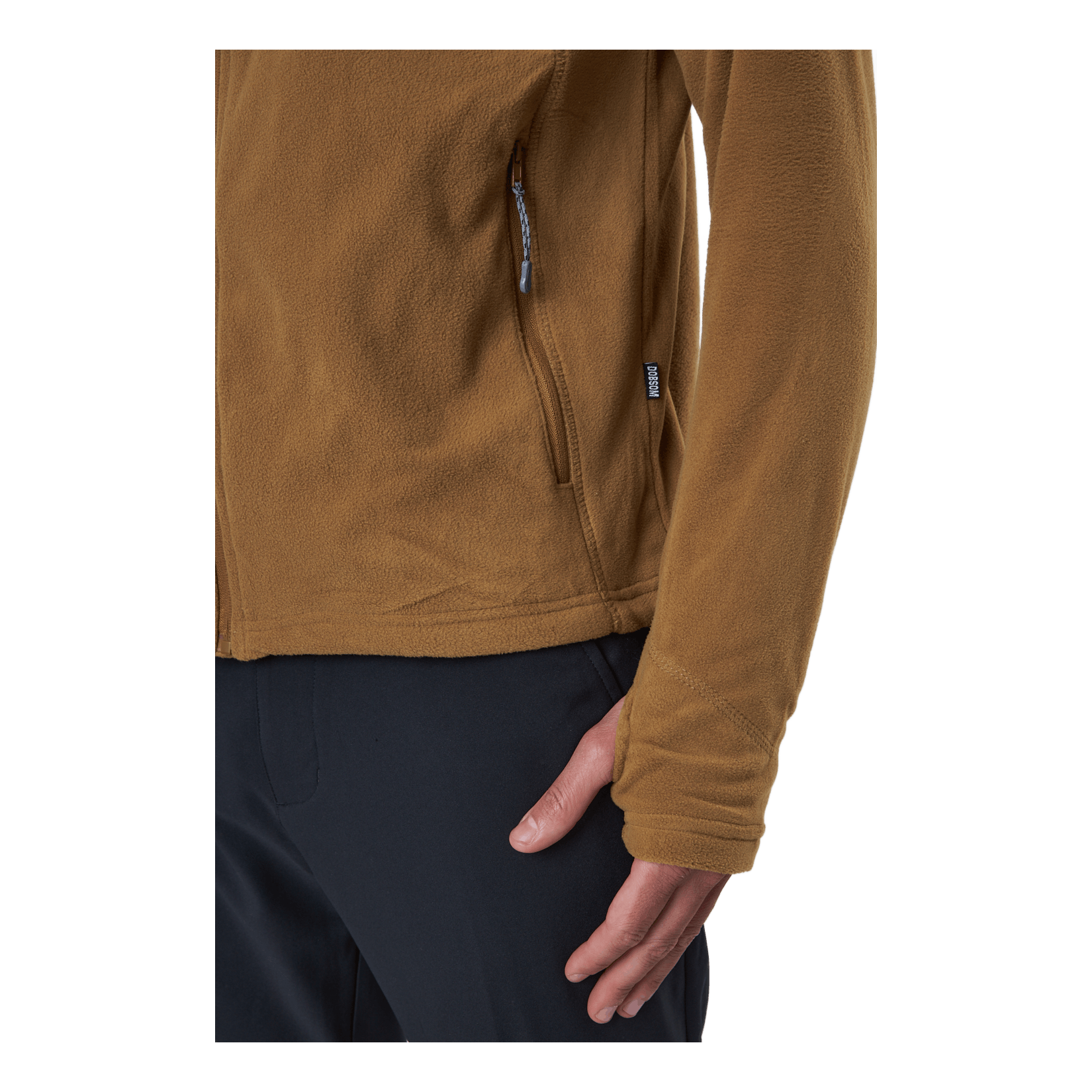 Dobsom Pescara Fleece Jkt Brown 5 Dobsom Pescara Fleece Jkt Brown - Image 5