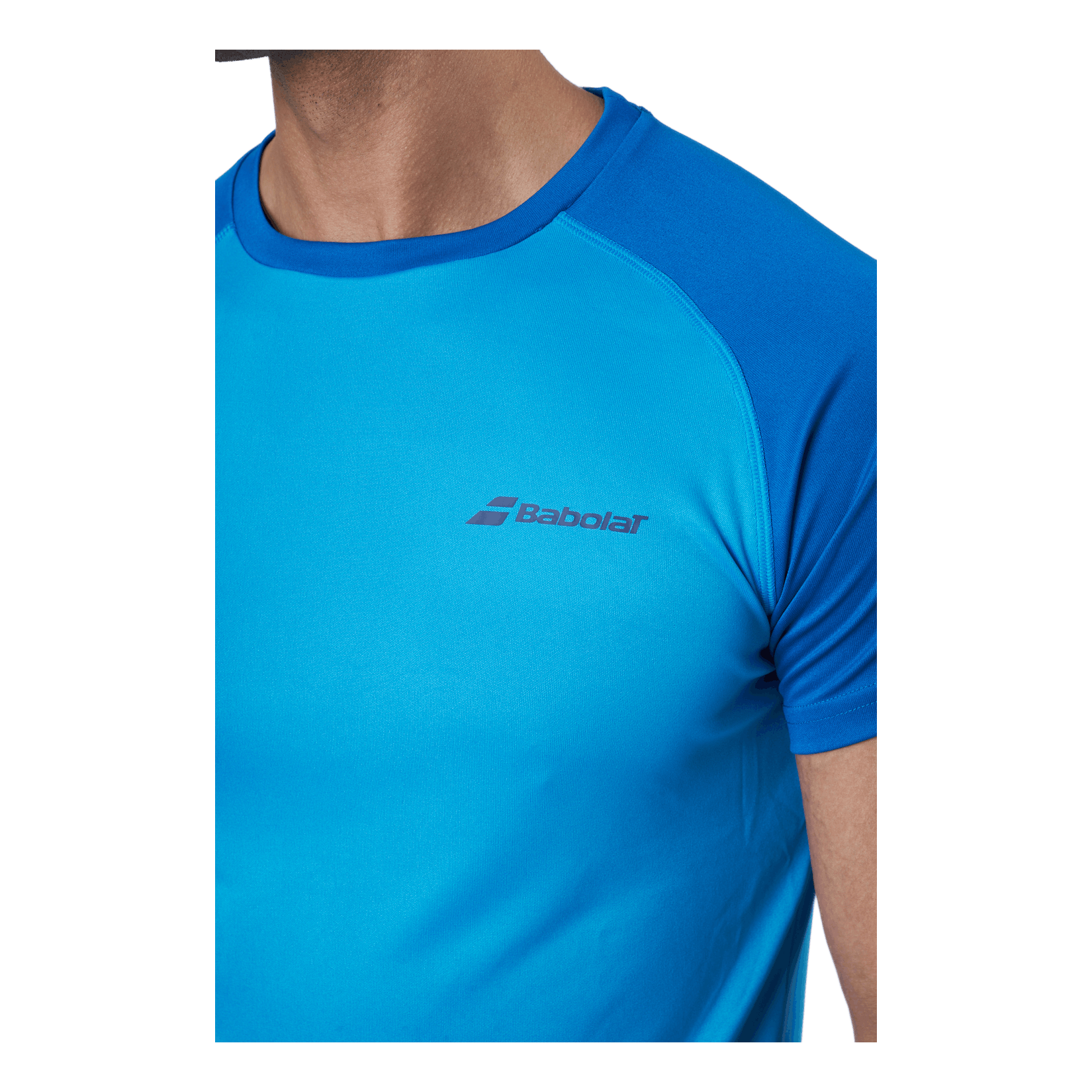Babolat T-shirt Play Crew Neck Light Blue 4 Babolat T-shirt Play Crew Neck Light Blue - Image 4