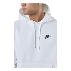 Nike Sportswear Club Fleece Pullover Hoodie WHITE/WHITE/BLACK -Takit Myyntikauppa 60669 32 004