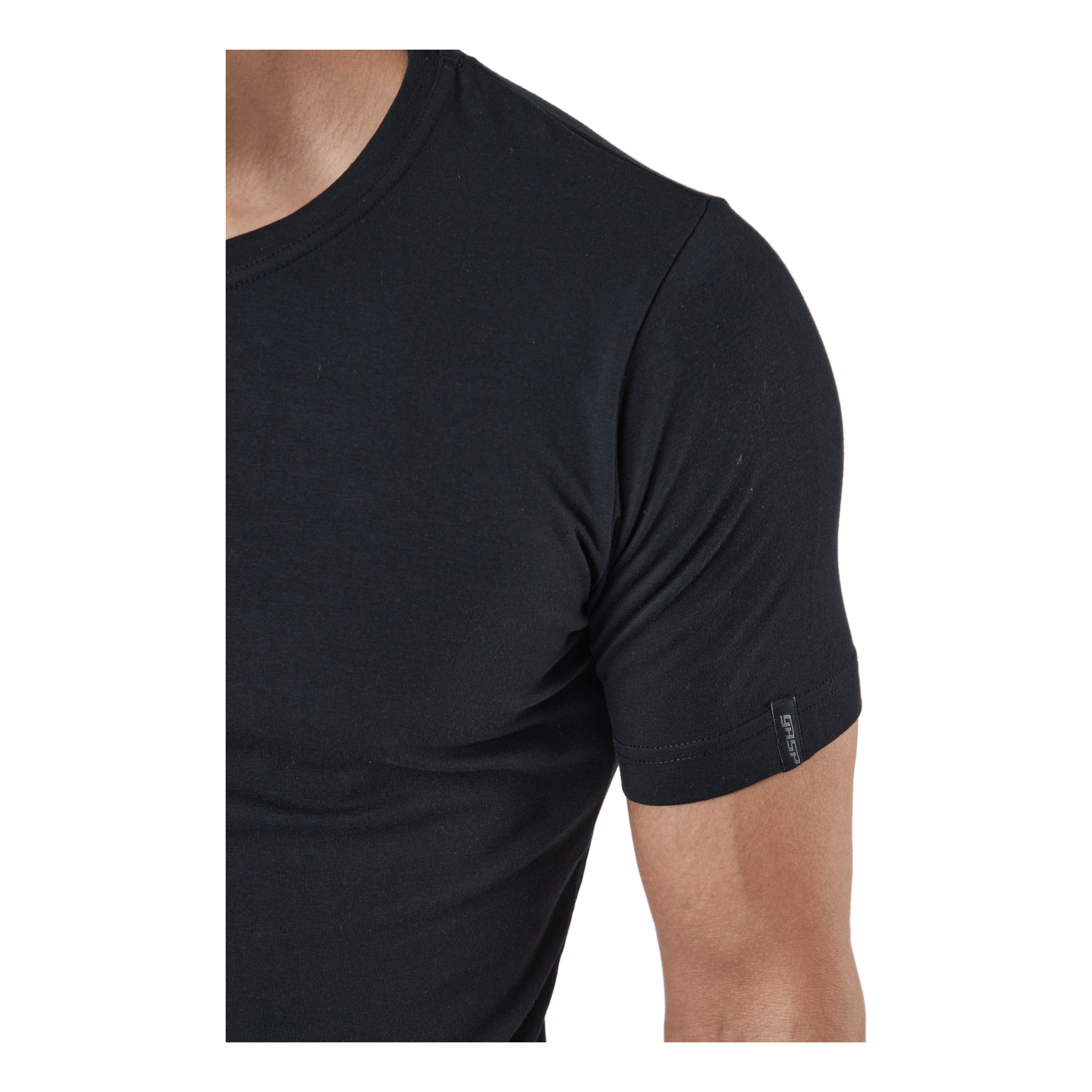 GASP Classic Tapered Tee Black 4 GASP Classic Tapered Tee Black - Image 4