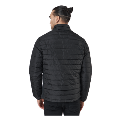 Jack & Jones Jjeace Spring Puffer Collar Sn Black -Takit Myyntikauppa 60683 68 003