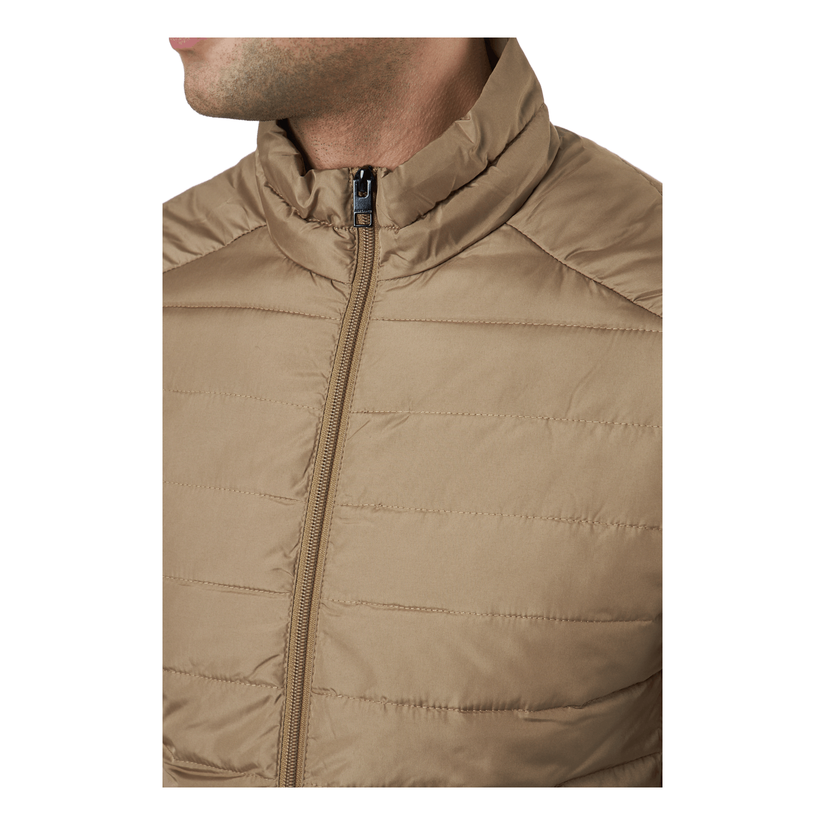 Jack & Jones Jjeace Spring Puffer Collar Sn Elmwood 4 Jack & Jones Jjeace Spring Puffer Collar Sn Elmwood - Image 4