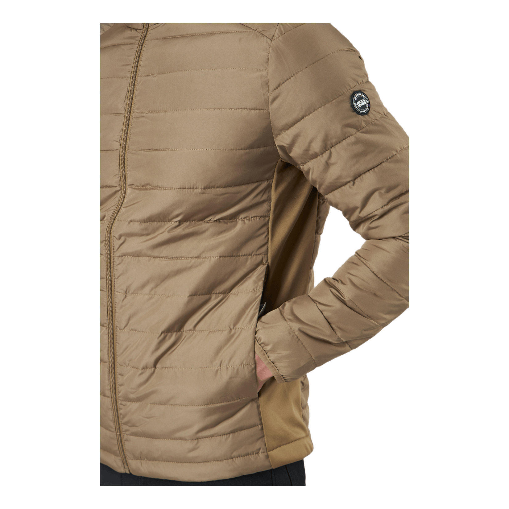 Jack & Jones Jjeace Spring Puffer Collar Sn Elmwood 5 Jack & Jones Jjeace Spring Puffer Collar Sn Elmwood - Image 5