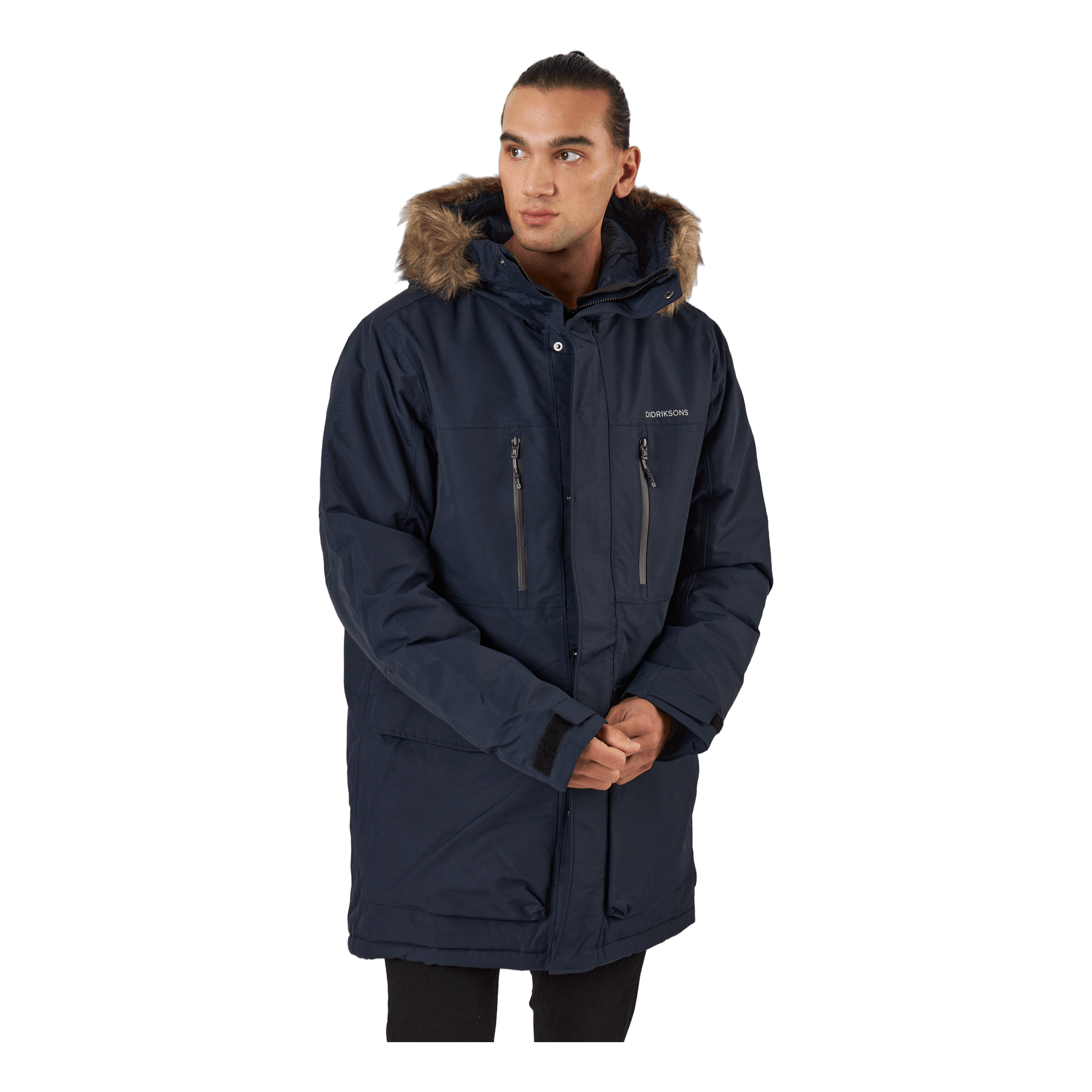 DIDRIKSONS Fredrik Usx Parka Blue 2 DIDRIKSONS Fredrik Usx Parka Blue - Image 2