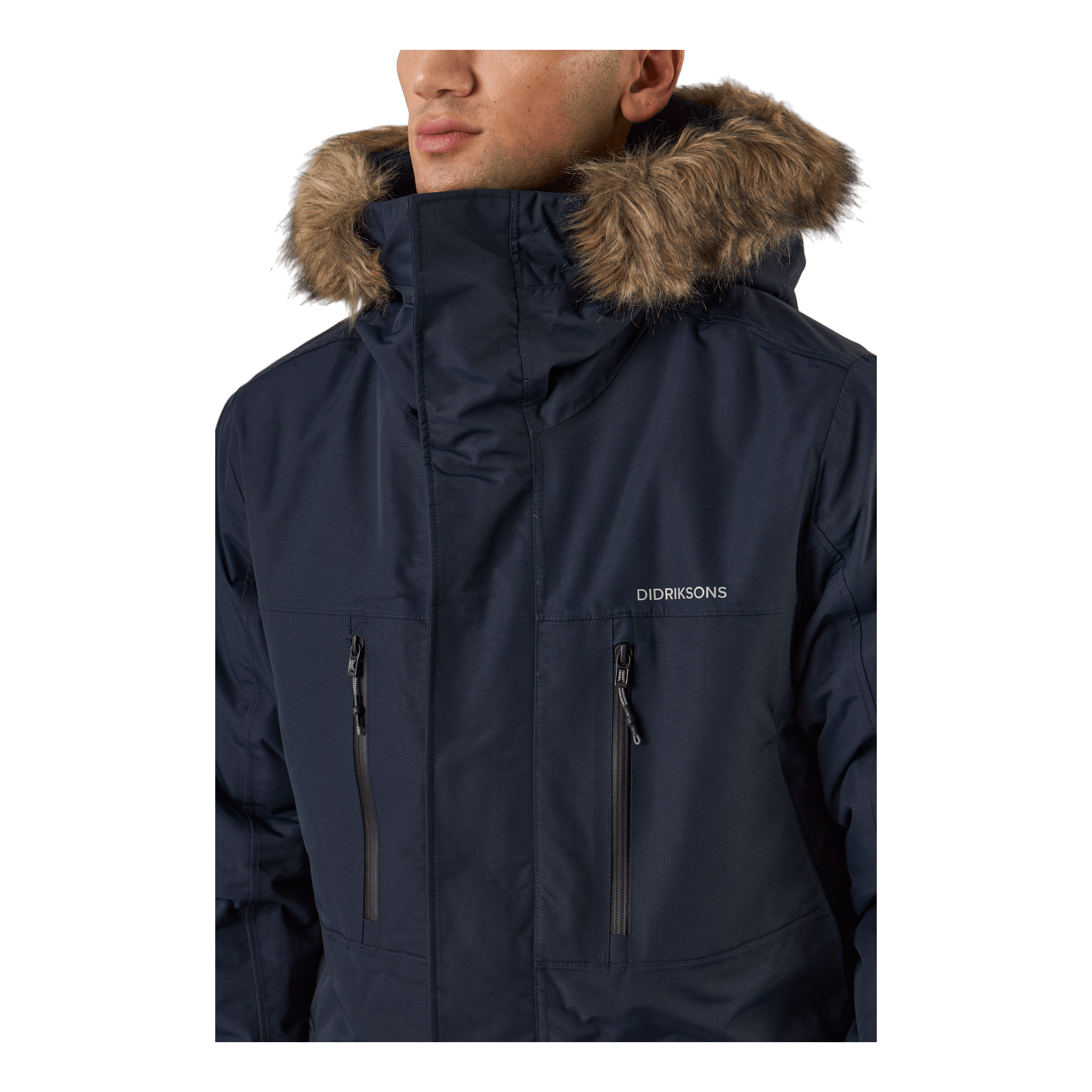 DIDRIKSONS Fredrik Usx Parka Blue 4 DIDRIKSONS Fredrik Usx Parka Blue - Image 4