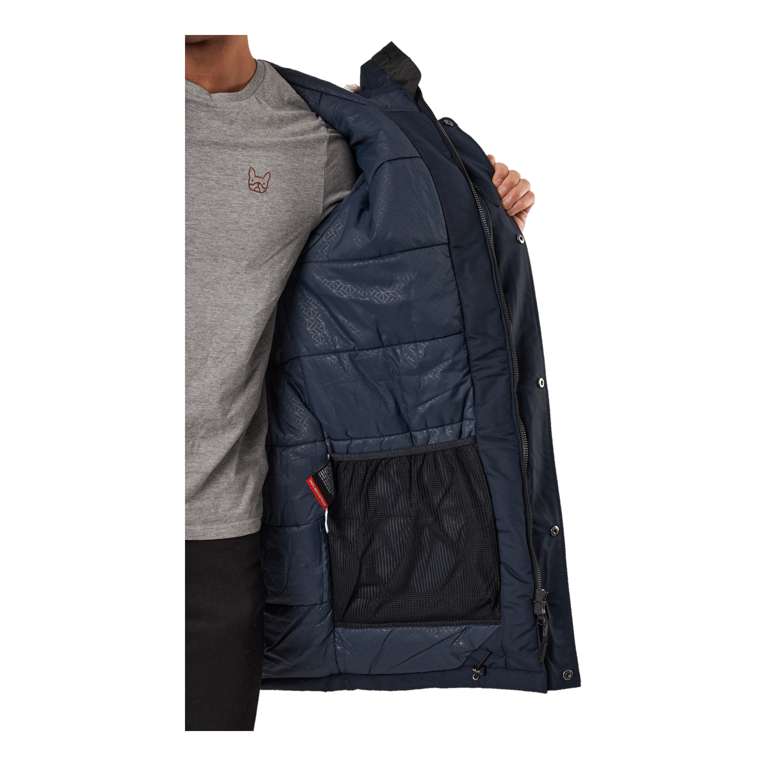 DIDRIKSONS Fredrik Usx Parka Blue 6 DIDRIKSONS Fredrik Usx Parka Blue - Image 6