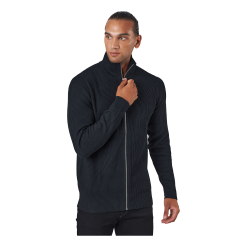 Jack & Jones Jprperfect Knit Zip Cardigan Black