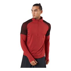 2XU Light Speed 1/2 Zip Chilli Oil/black Reflective