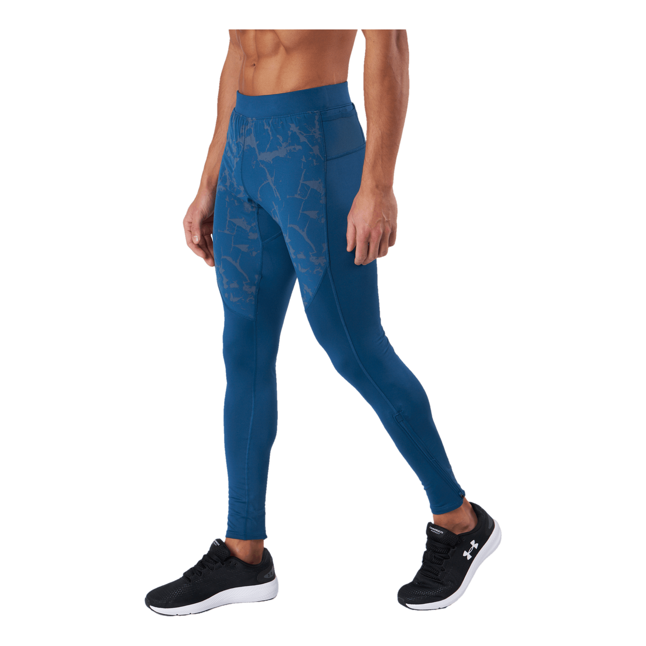 Under Armour Ua Outrun The Cold Tight Petrol Blue 2 Under Armour Ua Outrun The Cold Tight Petrol Blue - Image 2