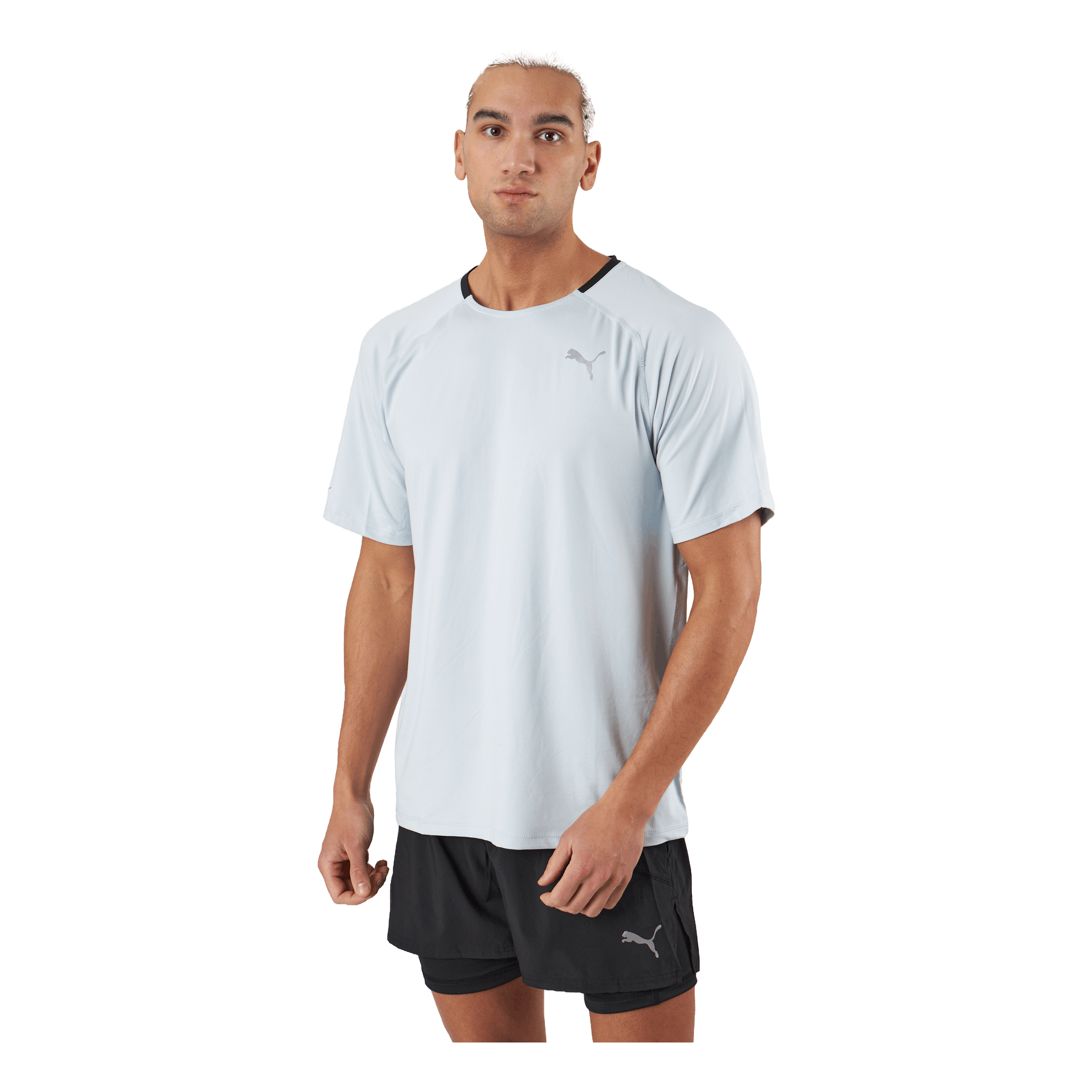 Puma Run Cloudspun Ss Tee Platinum Gray 1 Puma Run Cloudspun Ss Tee Platinum Gray