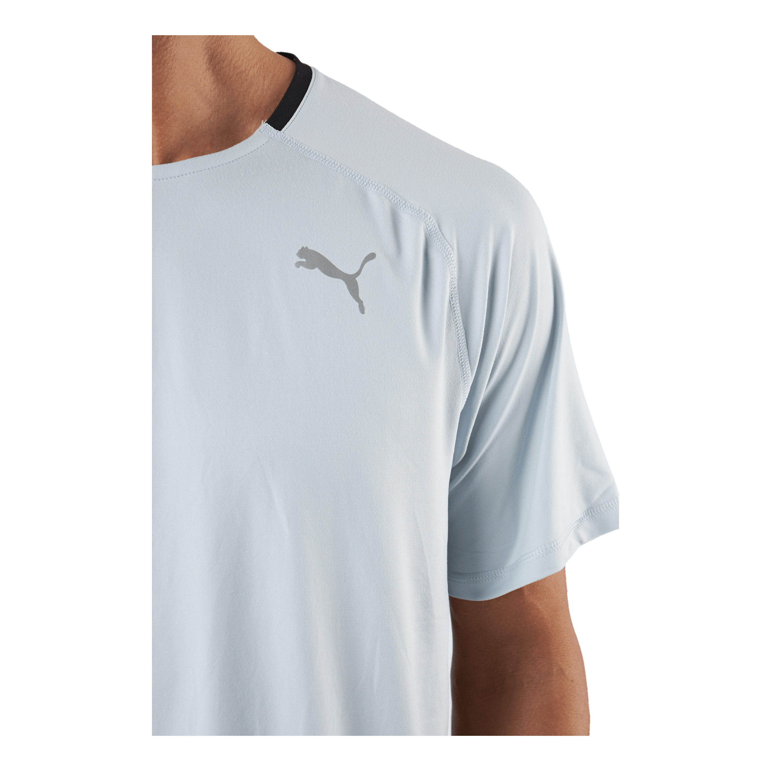 Puma Run Cloudspun Ss Tee Platinum Gray 4 Puma Run Cloudspun Ss Tee Platinum Gray - Image 4