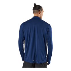 ADIDAS Own The Run 1/2 Zip Long-Sleeve Top Dark Blue -Takit Myyntikauppa 60928 94 003