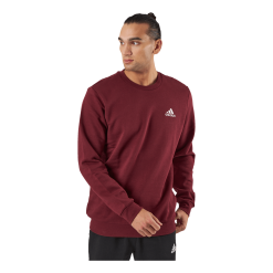 ADIDAS Essentials Fleece Sweatshirt Shadow Red