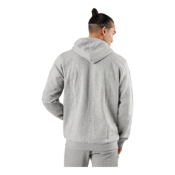 ADIDAS Essentials Fleece 3-Stripes Full-Zip Hoodie Medium Grey Heather -Takit Myyntikauppa 60929 11 003