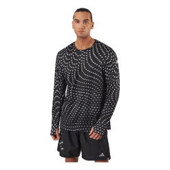 ADIDAS Brand Love Graphic Long Sleeve Long-sleeve Top Black