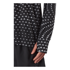 ADIDAS Brand Love Graphic Long Sleeve Long-sleeve Top Black -Takit Myyntikauppa 60929 53 011