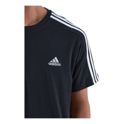 ADIDAS Essentials Single Jersey 3-Stripes T-Shirt Black -Takit Myyntikauppa 60932 31 004