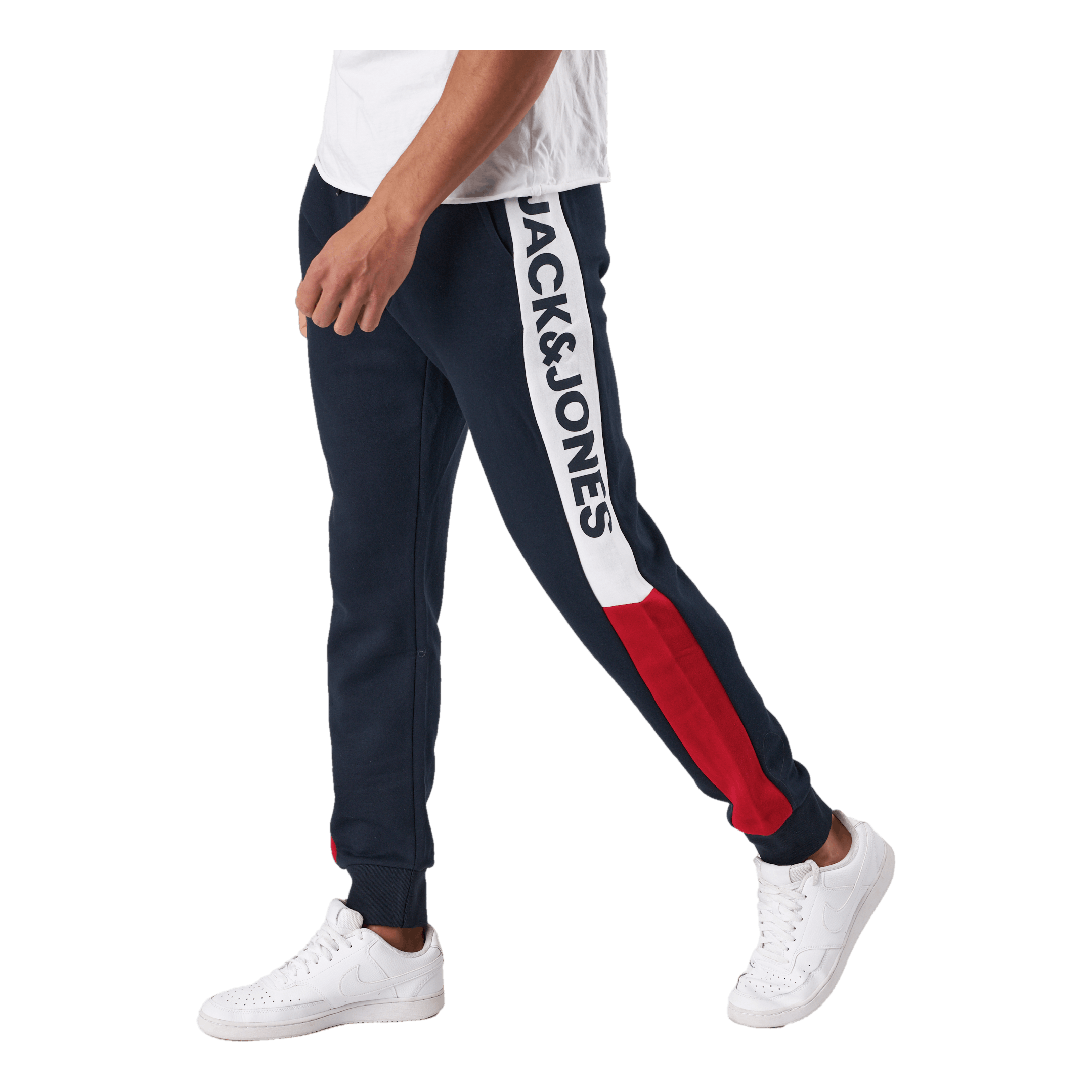 Jack & Jones Jpstwill Logo Jjblocking Swt P Navy Blazer 1 Jack & Jones Jpstwill Logo Jjblocking Swt P Navy Blazer